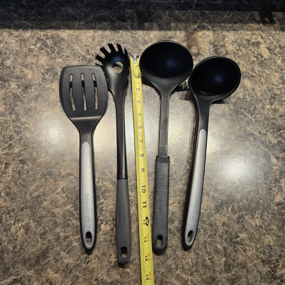 Calphalon Nylon Cooking Utensils Lot Of 4, 2 Heat Resistant‎